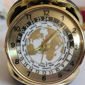 Vintage German Linden Wind Up Clock